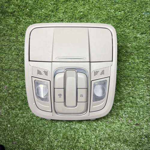 2019-2020 Hyundai Santa Fe Front Gray Used OEM Overhead Console
