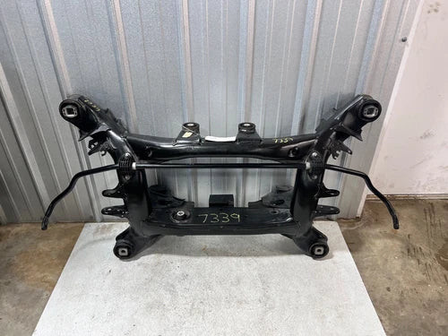 2018-2021 BMW X3 G01 2.0L AWD REAR SUSPENSION CROSSMEMBER SUBFRAME FRAME OEM used OEM rear subframe and crossmember