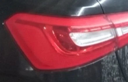 2014-2016 14 15 16 Kia Cadenza Driver LH Quarter Mounted Tail Lamp OEM used OEM tail light assembly