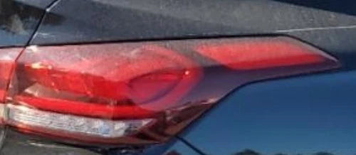 2015-2016 Hyundai Genesis RH Passenger Quarter Panel Mounted Tail Light Lamp OEM used OEM tail light assembly