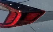 2020-2022 Hyundai Sonata RH Passenger Quarter Panel Mounted Tail Light Lamp OEM used OEM tail light assembly