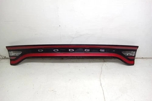 22 2022 Dodge Charger Decklid Mounted Tail Light Lamp w/ Tail Lamp Logo OEM used OEM tail light assembly