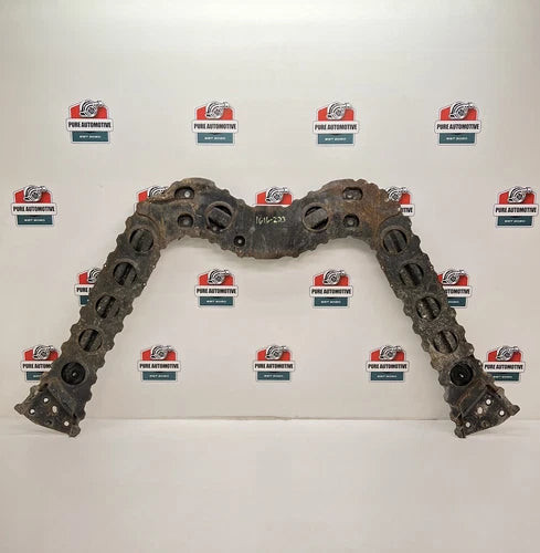 2003-2008 Nissan 350z Rear W Brace Subframe Bracket OEM 74870-CD200 Damaged used OEM subframe bracket and support