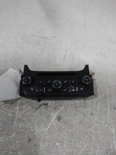 2014 Chevrolet Malibu Opt CJ2 Automatic Dual Zone Used OEM A/C Selector Switch used OEM A/C climate control module