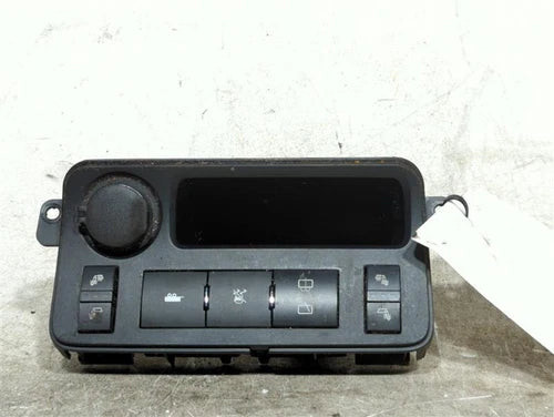 2009 GMC Acadia Rear W/Radio Control Used OEM A/C Selector Switch used OEM A/C climate control module