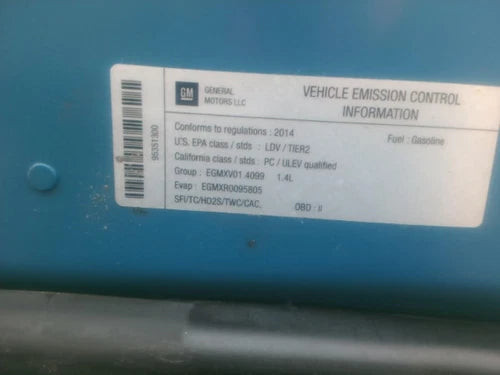 2014 Buick Encore Electronic Control Modu Used OEM Engine Control Module (ecm) used OEM engine control module