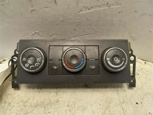 2007 Chevrolet Silverado 2500 Pickup W/AC Manual Used OEM A/C Selector Switch used OEM A/C climate control module