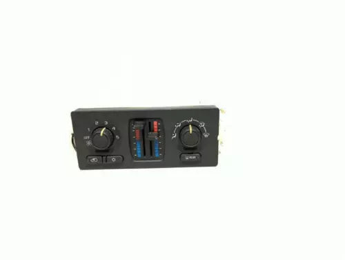2004 Chevrolet Trailblazer Front Manual Opt CJ3 W Used OEM A/C Selector Switch used OEM A/C climate control module