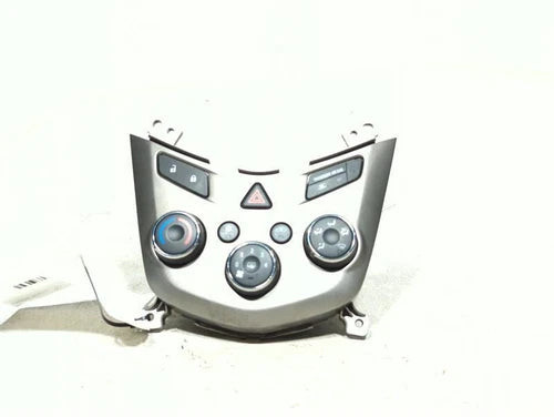 2012 Chevrolet Sonic W/O AC Used OEM A/C Selector Switch used OEM A/C climate control module
