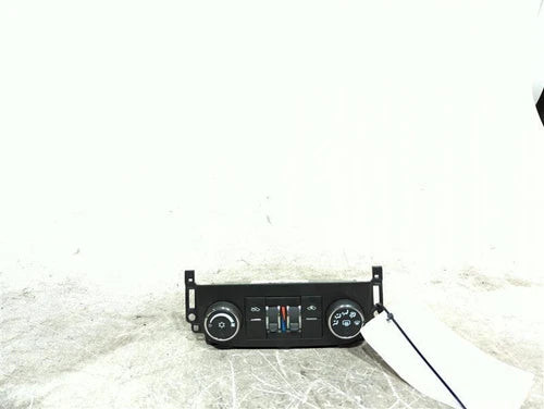 2013 Chevrolet Impala Dual Zone Opt CJ3 Non-Heate Used OEM A/C Selector Switch used OEM A/C climate control module