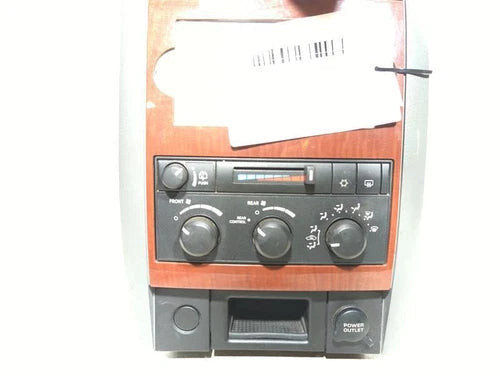 2004 Dodge Durango Front Control W/O Automatic Te Used OEM A/C Selector Switch used OEM A/C climate control module