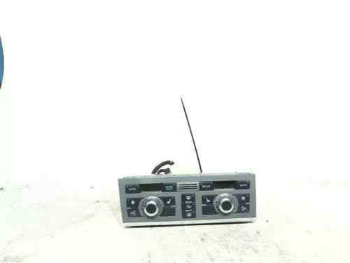 2006 Audi A6 Dual Zone Face Plate Gray W/Hea Used OEM A/C Selector Switch used OEM A/C climate control module