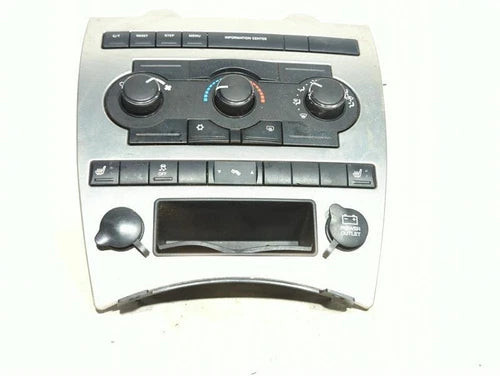 2007 Jeep Grand Cherokee Front Manual Temperature Used OEM A/C Selector Switch used OEM A/C climate control module