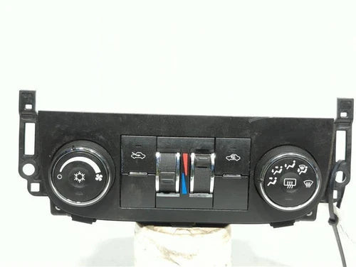 2009 Chevrolet Impala Dual Zone Opt CJ3 Non-Heate Used OEM A/C Selector Switch used OEM A/C climate control module