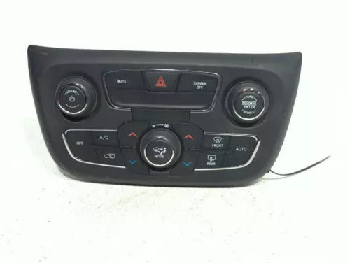 2019 Jeep Compass AC W/O Dual Zone Control W/O Pa Used OEM A/C Selector Switch used OEM A/C climate control module
