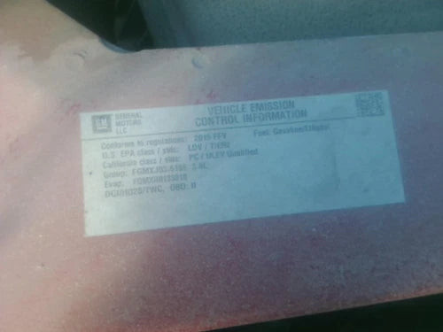 2015 Chevrolet Impala Electronic Control Used OEM Engine Control Module (ecm) used OEM engine control module