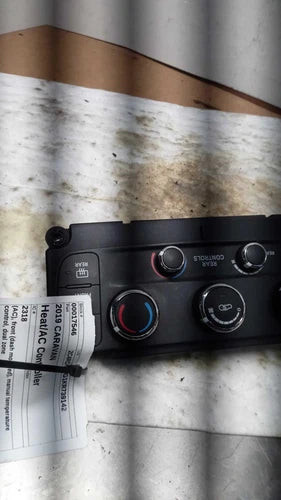 2019 Dodge Caravan A/C Selector Switch Grey Used OEM A/C Climate Control Modules used OEM A/C climate control module