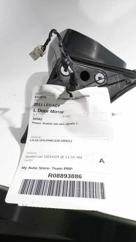 2011 Subaru Legacy Power Heated W/O Turn Signals Lef Used OEM Left Door Mirror used OEM door mirror