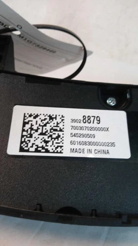 2016 Chevrolet Cruze W/Heated Seat Opt KA1 Opt C6 Used OEM A/C Selector Switch used OEM A/C climate control module