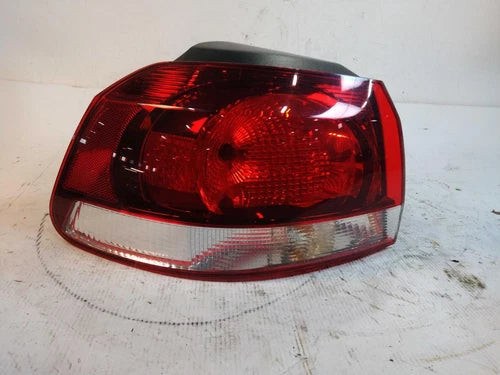2013 Volkswagen Golf Gti Exc. City Htb Used OEM Left Outer Tail Light Assembly used OEM tail light assembly