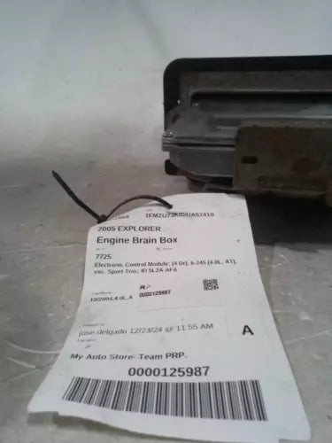 2005 Ford Explorer Electronic Control Mod Used OEM Engine Control Module (ecm) used OEM engine control module