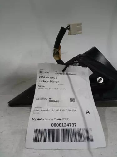 2006 Mazda 6 Power Heated Left Used OEM Left Door Mirror used OEM door mirror