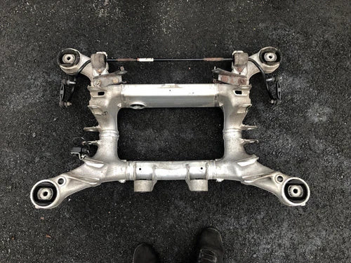 2011-2016 BMW 535i 528 550I AWD F10 REAR SUSPENSION CROSSMEMBER SUBFRAME OEM used OEM rear subframe and crossmember