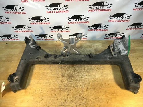 2009 Audi R8 V8 4.2L Rear Engine Bay Crossmember Subframe Brace OEM 2346 used OEM subframe bracket and support