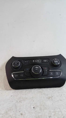 2019 Jeep Cherokee Temperature Control W/O Dual Z Used OEM A/C Selector Switch used OEM A/C climate control module
