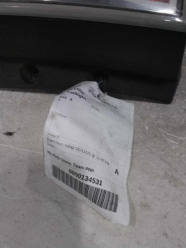 2008 Ford Edge Silver Shaded Left Used OEM Left Tail Light Assembly used OEM tail light assembly