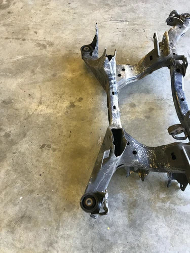 2015-2018 Subaru WRX Crossmember K-Frame Subframe Mount Rear OEM 15-18 11k used OEM subframe bracket and support