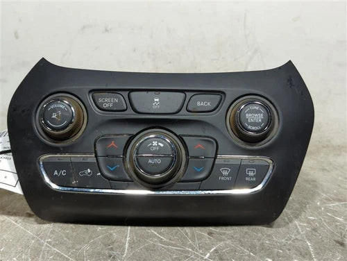 2014 Jeep Cherokee Air Conditioning Temperature C Used OEM A/C Selector Switch used OEM A/C climate control module