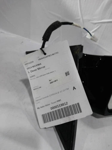 2014 Nissan Maxima Power W/O LED Turn Indicators Lef Used OEM Left Door Mirror used OEM door mirror