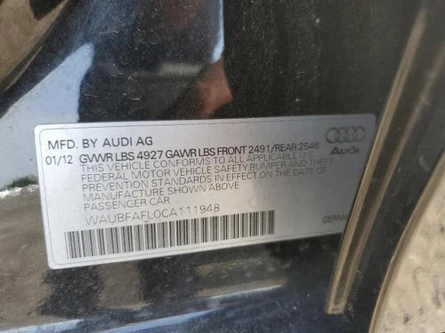 2012 Audi A4 Cluster Sdn MPH 180 MPH W/Navigat Used OEM Speedometer Gauge used OEM instrument cluster