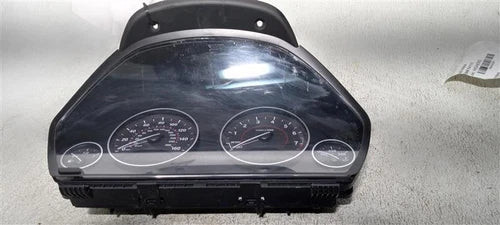 2015 BMW 335I Sdn MPH Base W/O Head-Up Display Used OEM Speedometer Gauge used OEM instrument cluster