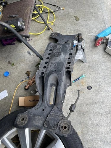 2002-2011 Toyota Camry Rear Subframe Crossmember OEM used OEM rear subframe and crossmember