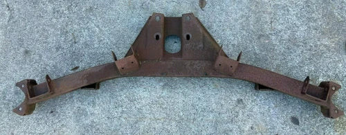 33311121758 | OEM BMW E21 M10 318i 320 320i 323i | Rear Subframe Axle Carrier used OEM rear subframe and crossmember