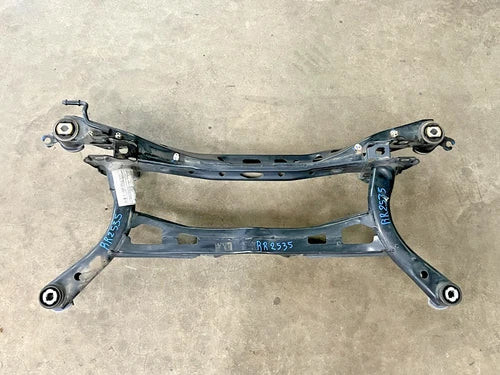 ⭐15-20 AUDI A3 S3 FWD REAR SUSPENSION CROSSMEMBER SUBFRAME CRADLE OEM LOT2535 used OEM rear subframe and crossmember