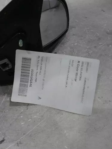 2010 Hyundai Elantra Lever Canada Market Sdn Right Used OEM Right Door Mirror used OEM door mirror