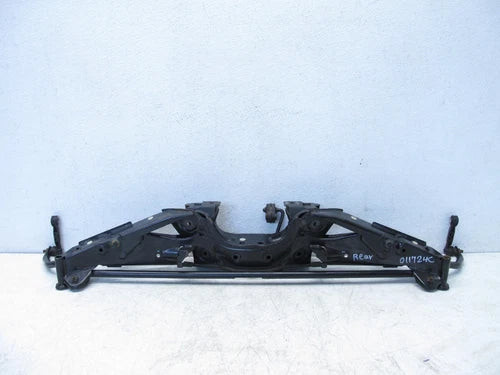 16-23 MINI COOPER S F57 CONVERTIBLE REAR SUBFRAME CROSSMEMBER OEM 011724C used OEM rear subframe and crossmember