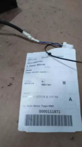 2014 Nissan Sentra Power W/O Turn Signals Left Used OEM Left Door Mirror used OEM door mirror