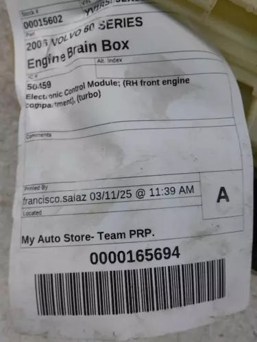 2006 Volvo 60 Series Electronic Con Used OEM Engine Control Module (ecm) used OEM engine control module