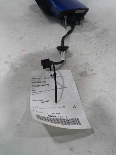 2014 Buick Encore Power W/Blind Spot Alert Opt Uft Used OEM Right Door Mirror used OEM door mirror