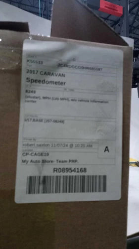 2017 Dodge Caravan Cluster 120 MPH W/O Vehicle Info Used OEM Speedometer Gauge used OEM instrument cluster