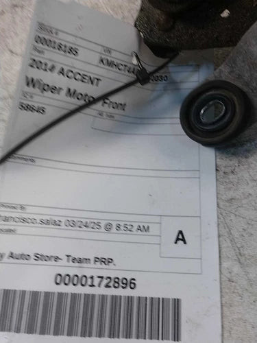 2014 Hyundai Accent Wiper Motor Black Used OEM Wiper Motors used OEM wiper motor