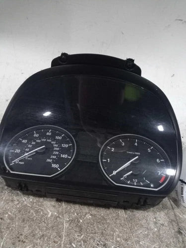 2008 BMW 128I Cluster Conv MPH Used OEM Speedometer Gauge used OEM instrument cluster