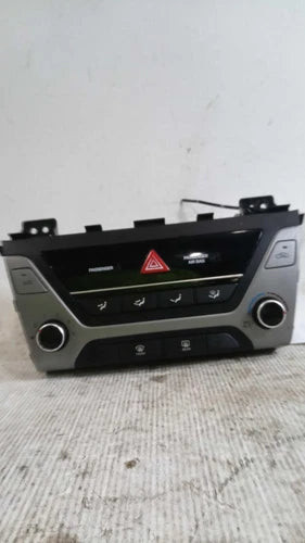 2017 Hyundai Elantra Sedan Automatic Temperature Used OEM A/C Selector Switch used OEM A/C climate control module