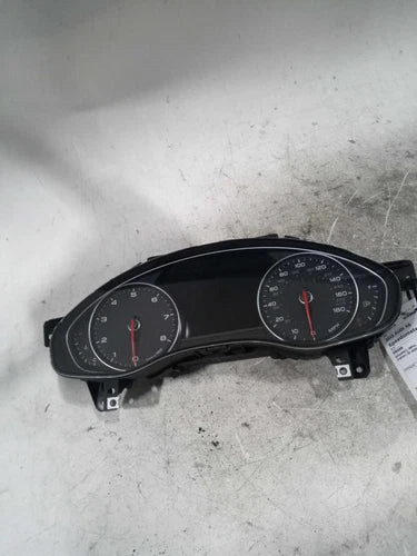 2015 Audi A6 Cluster MPH W/Adaptive Cruise Opt Used OEM Speedometer Gauge used OEM instrument cluster