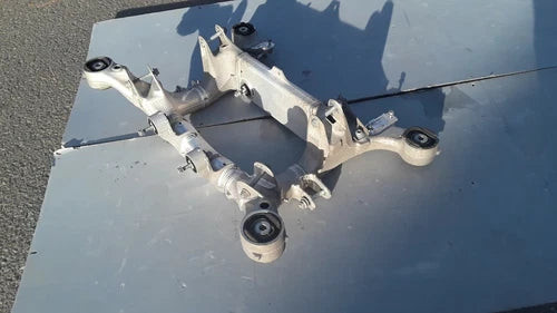 2010-2017 BMW 550XI GT AWD F07 REAR SUSPENSION SUBFRAME CROSSMEMBER CARRIER OEM used OEM rear subframe and crossmember