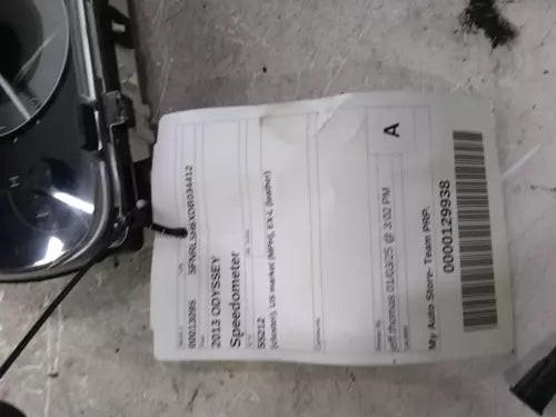 2013 Honda Odyssey Cluster US Market MPH Ex-L Leath Used OEM Speedometer Gauge used OEM instrument cluster
